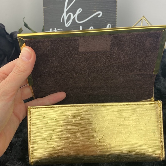 Tory Burch Gold Eyewear Case main image 4